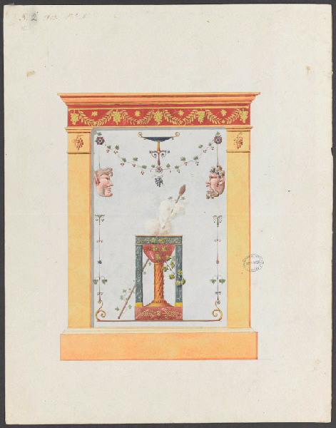 Autel du surtout du service Olympique