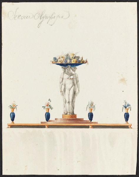 Elément décoratif du service Olympique
