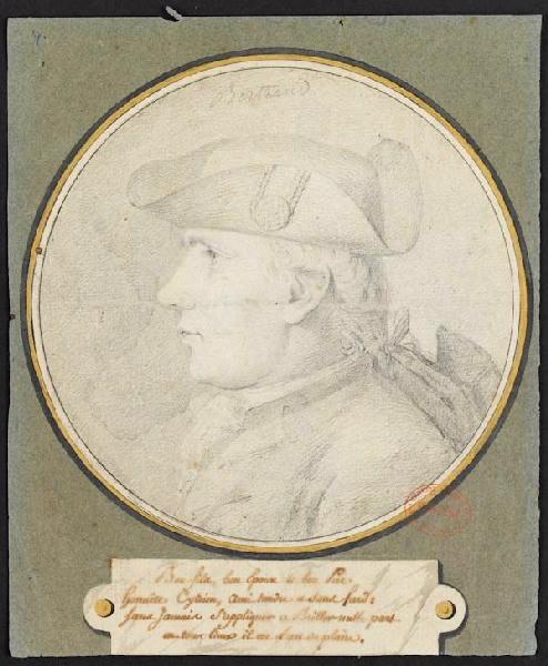 Portrait [Bertrand] (Peintre [1757 - 1775])