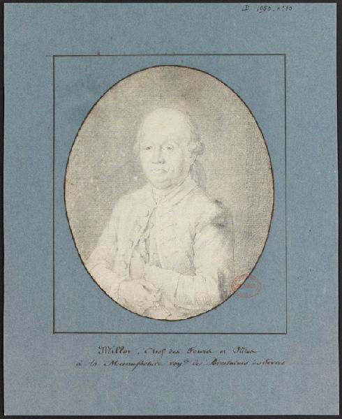 Portrait [Millot] (Chef des fours à la Manufacture de Sèvres)