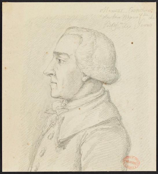 Portrait [Marmet] (François Marmet, (1753 - 1771), contrôleur de la Manufacture de Sèvres)