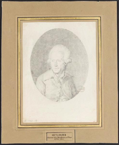 Portrait [Hetlinger] (Directeur de la Manufacture de Sèvres)
