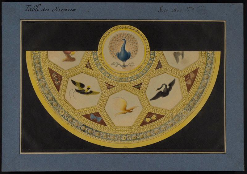 Eléments décoratifs [Table des Oiseaux]