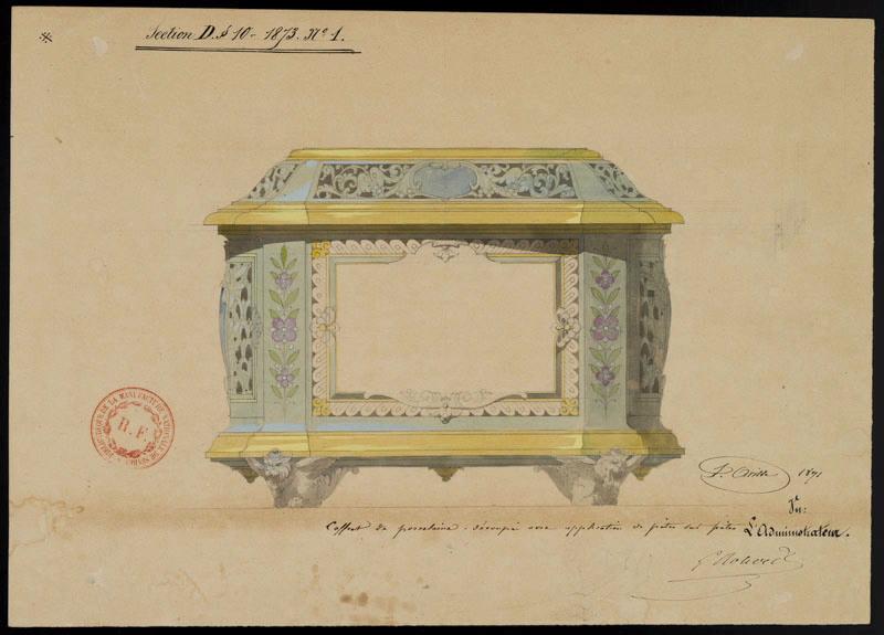 Coffret de porcelaine