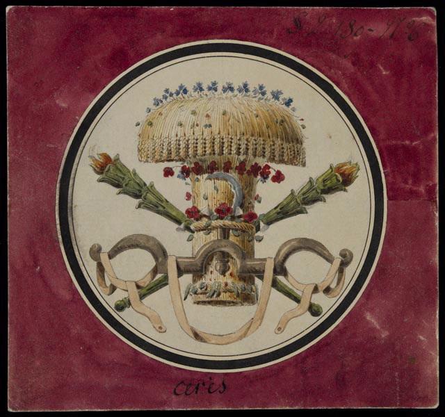 Elément décoratif [Emblèmes et attributs, Cérès]