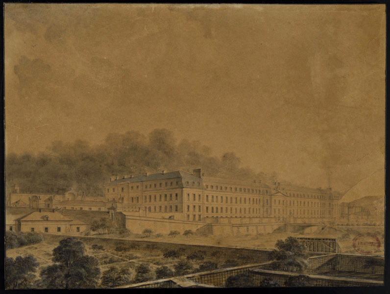 Vue de la Manufacture nationale de porcelaine de Sèvres