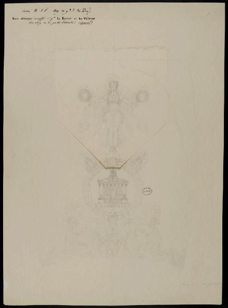 Élément décoratif [Vase étrusque carafe 1ère grandeur]