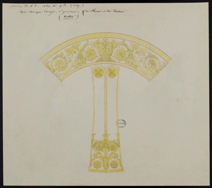 Élément décoratif [Vase étrusque carafe 1ère grandeur]