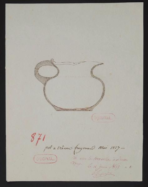 Pot à crème Fragonard