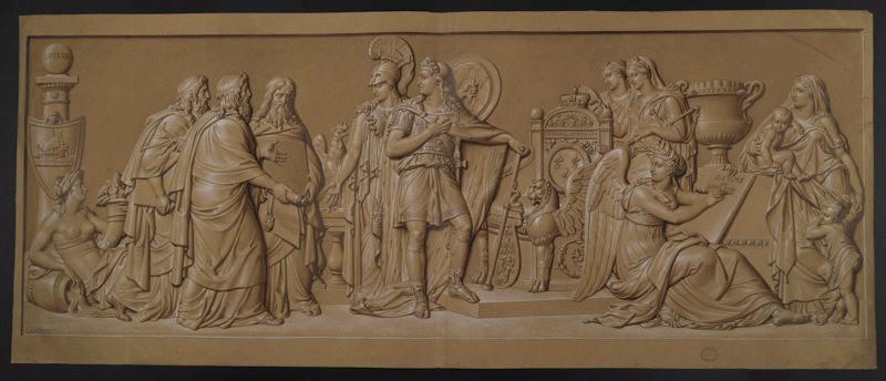 Elément décoratif [Frise règne de Louis XIII]