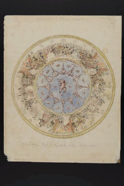 Intérieur d'une coupe Pompadour