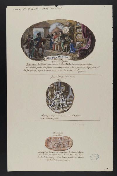 Sujets relatifs à l'histoire de l'art céramique, de la peinture sur émail et sur verre