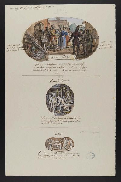 Sujets relatifs à l'histoire de l'art céramique, de la peinture sur émail et sur verre