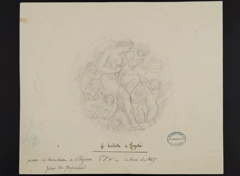 Elément décoratif [La toilette de Psyché]