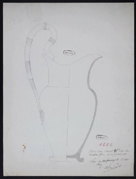 Pot à eau serpent B