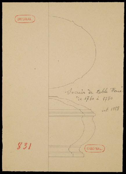 Sucrier de table Ferré