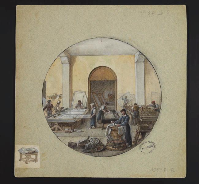 Elément décoratif [ Service des arts industriels]