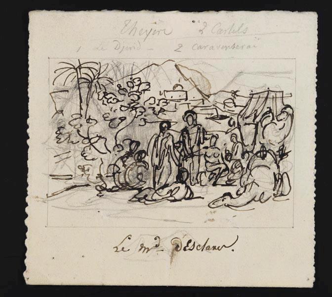 Elément décoratif [Le marchand d'esclaves]