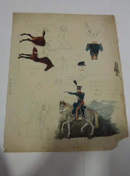 Eléments décoratifs [Bivouac du Bois de Boulogne]