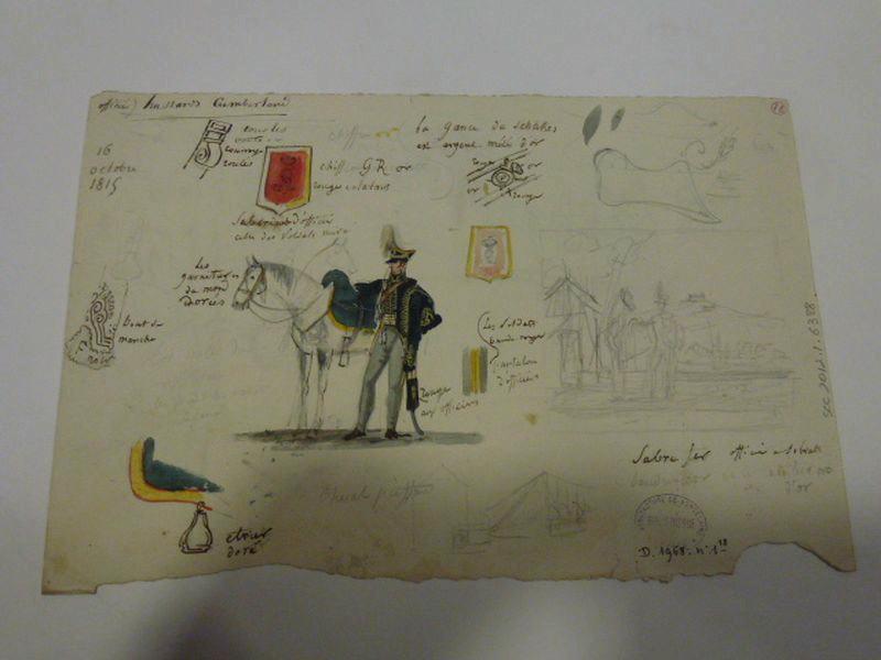 Eléments décoratifs [Bivouac du Bois de Boulogne]
