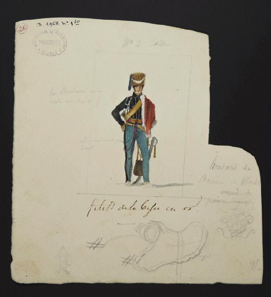 Eléments décoratifs [Bivouac du Bois de Boulogne]