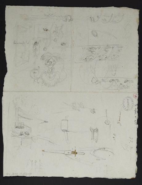 Eléments décoratifs [Bivouac du Bois de Boulogne]