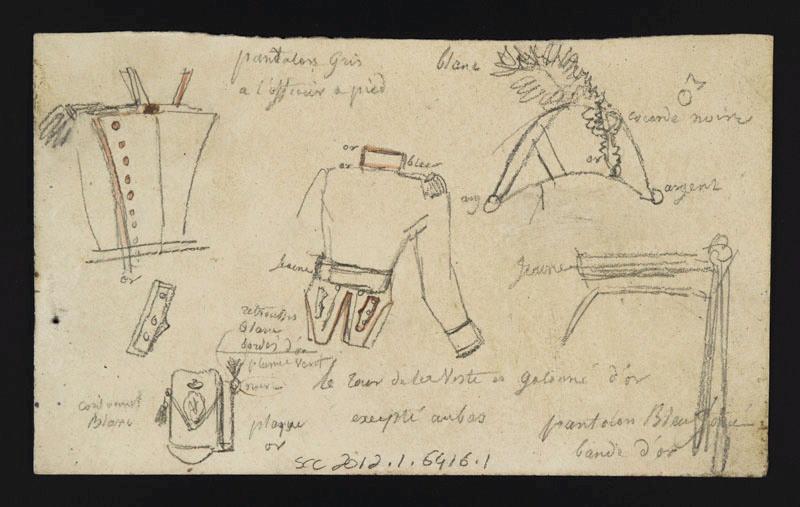 Eléments décoratifs [Bivouac du Bois de Boulogne]