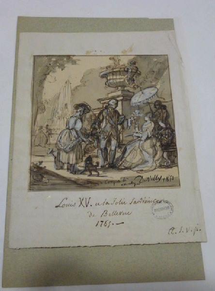 Elément décoratif [Plaque de porcelaine]