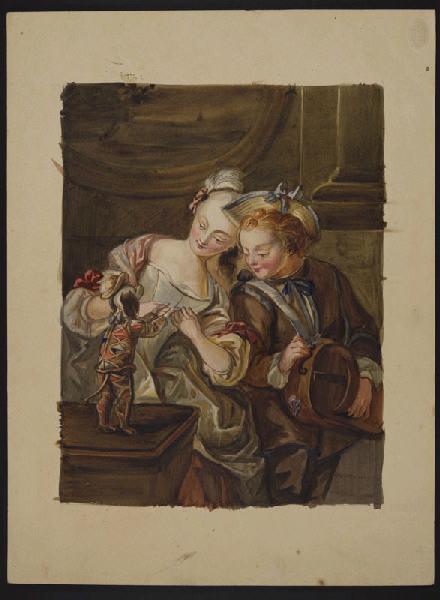 Elément décoratif [Copie d'un tableau d'Eisen père]