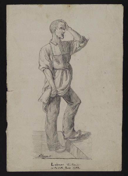 Elément décoratif [Loiseau teinturier]