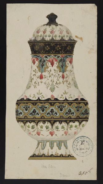 Vase hindou