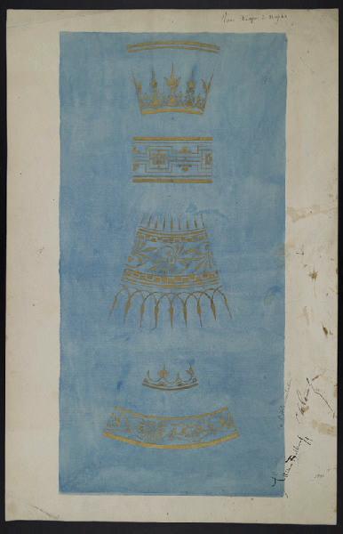 Eléments décoratifs [Vase étrusque de Naples]