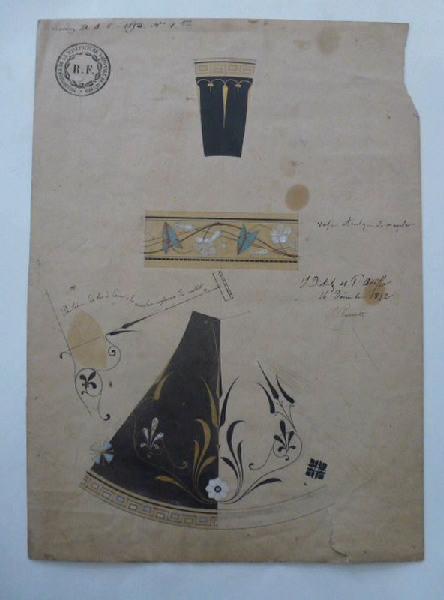 Eléments décoratifs [Vase étrusque]