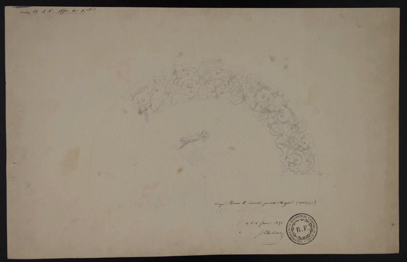 Eléments décoratifs [Coupe Henri II]