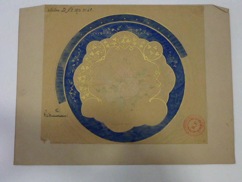 Elément décoratif [Compotier du service Peyre]