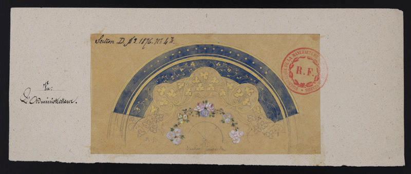 Elément décoratif [Couvercle de sucrier du service Peyre]