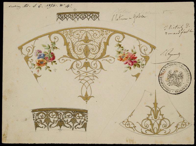 Eléments décoratifs [Plateau à gâteaux]