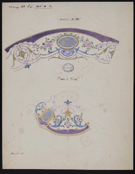 Eléments décoratifs [Jatte à fruits]