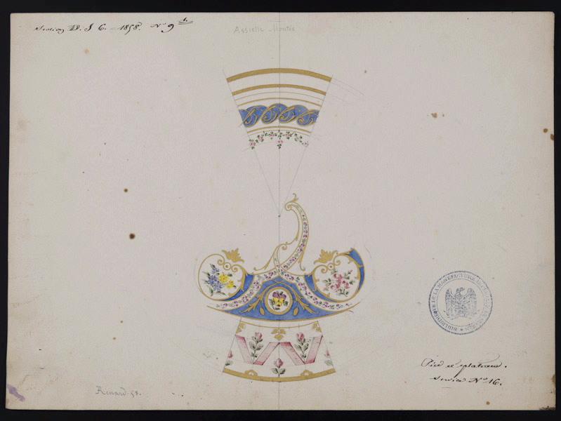 Eléments décoratifs [Assiette montée]