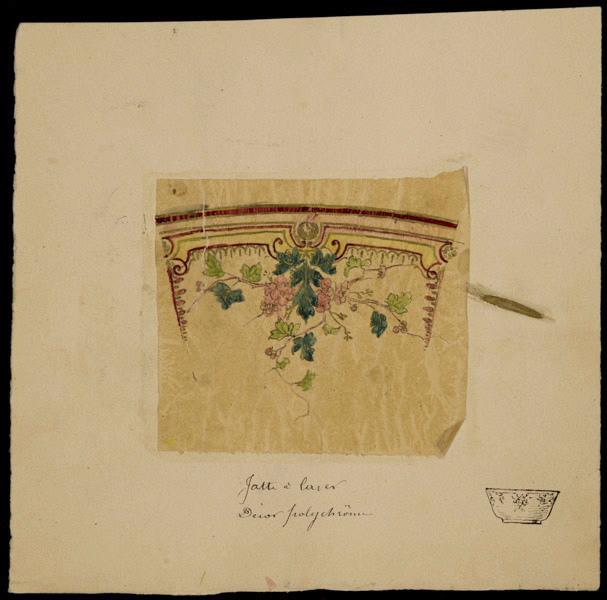 Elément décoratif [Jatte à laver]