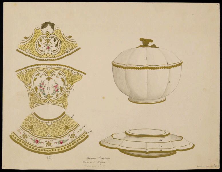 Eléments décoratifs [Sucrier Duplessis]