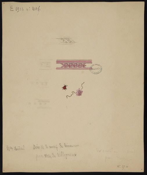 Elément décoratif [Vase de Villepreux]