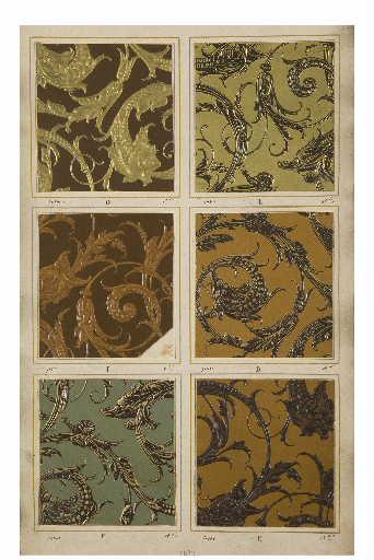 Souche de papier peint : Cuirs