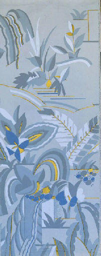 Papier peint à décor floral