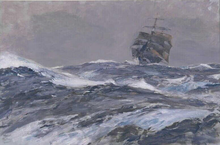 Le Bonchamp en route vers Terre-Neuve