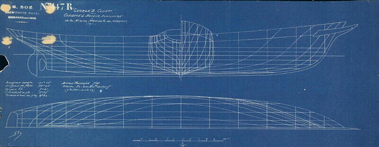 George B. Cluett, goélette à moteur aux. (...) 1911, de la mission médicale du Labrador