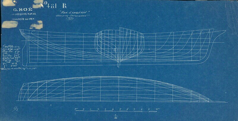 Honoré Langevin, goélette canadienne, 1873