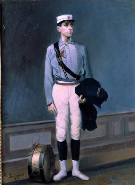 Le tambour-gymnaste (titre factice)