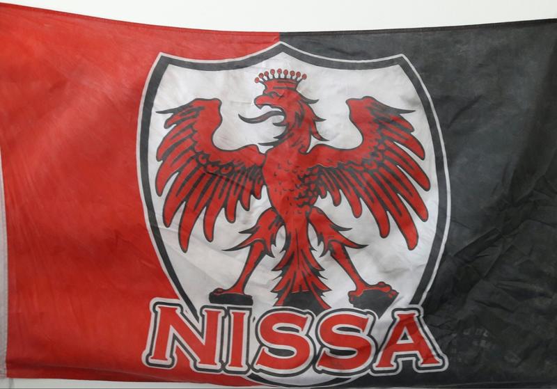 Bannière de supporter de l'OGC Nice