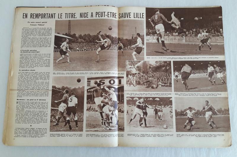 Miroir Sprint, le reflet du sport : L'O.G.C. Nice champion de France de football